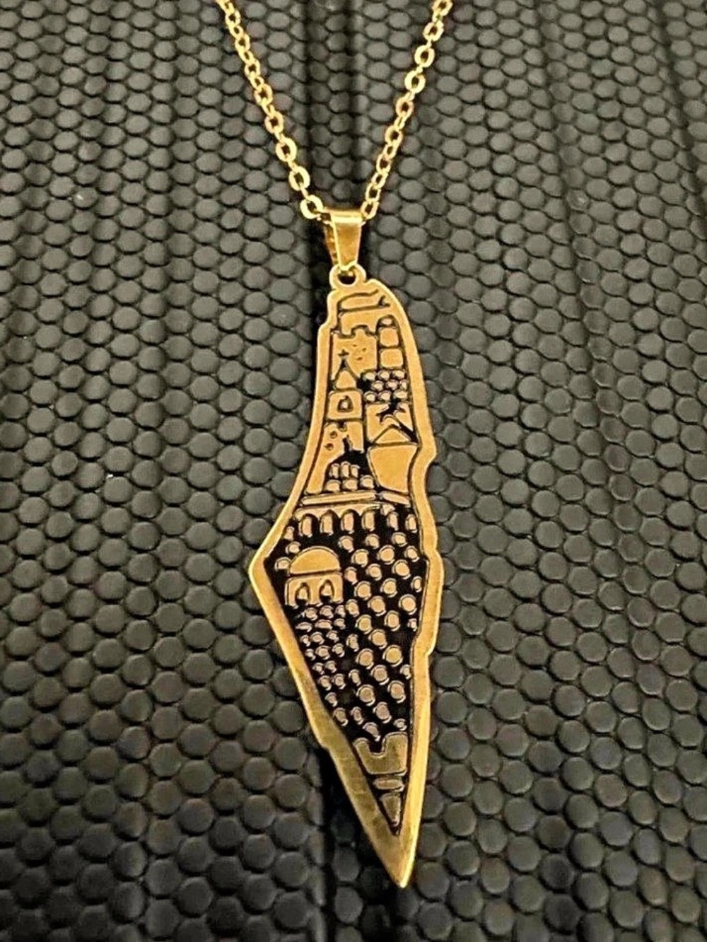 Gold-Tone Pendant Necklace
